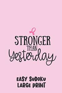 Stronger Than Yesterday