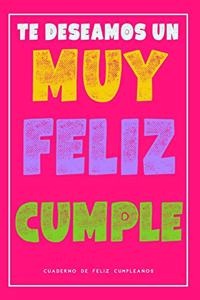 Cuaderno De Feliz Cumpleaños