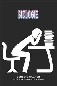 Biologie Semesterplaner - Sommersemester 2020