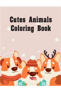 Cutes Animals Coloring Book