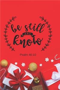 Be Still and Know Psalm 46