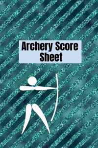 Archery score sheet