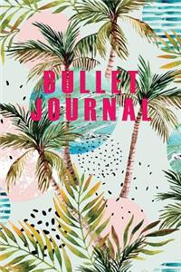 Bullet Journal: Awesome Designer Bullet Journal - 120-Page 1/2 Inch Dot Grid Trendy Pattern Notebook - 6 X 9 Perfect Bound Paperback