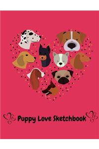 Puppy Love Sketchbook