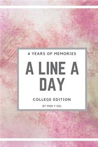 A Line A Day College Edition