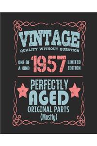 Vintage Quality Without Question One of a Kind 1957 Limited Edition Perfectly Aged Original Parts Mostly