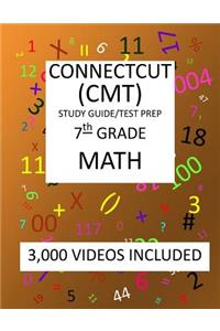 7th Grade CONNECTICUT CMT, 2019 MATH, Test Prep