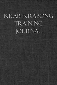 Krabi-Krabong Training Journal