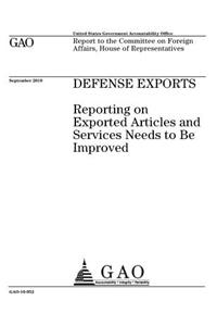 Defense exports