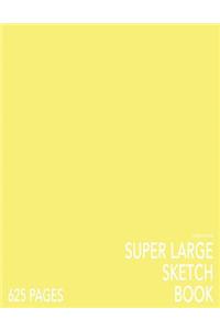 Lemon Yellow Super Large Sketchbook