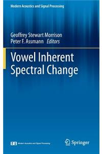 Vowel Inherent Spectral Change