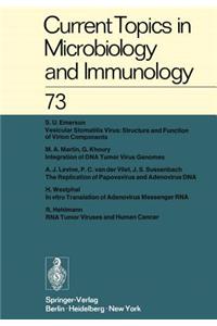Current Topics in Microbiology and Immunology / Ergebnisse Der Mikrobiologie Und Immunitätsforschung