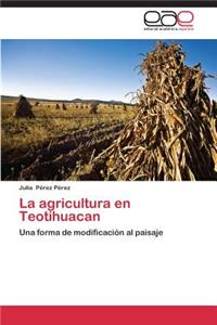 agricultura en Teotihuacan