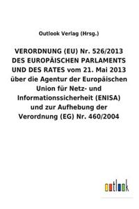 VERORDNUNG (EU) Nr. 526/2013 DES EUROPÄISCHEN PARLAMENTS UND DES RATES vom 21. Mai 2013 über die Agentur der Europäischen Union für Netz- und Informationssicherheit (ENISA) und zur Aufhebung der Verordnung (EG) Nr. 460/2004