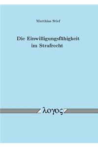 Die Einwilligungsfahigkeit Im Strafrecht