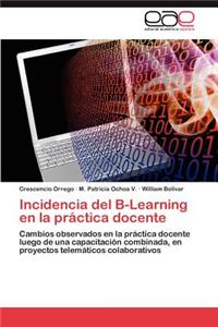 Incidencia del B-Learning en la práctica docente