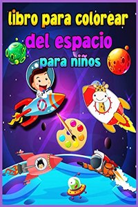 Libro de colorear del espacio para niños Para niños de 4 a 8 años