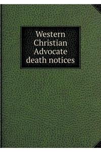 Western Christian Advocate Death Notices