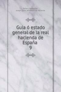 Guia o estado general de la real hacienda de Espana