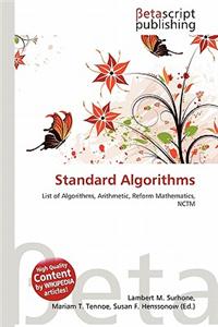Standard Algorithms