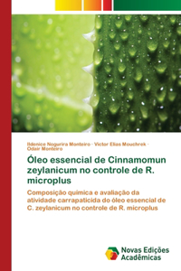 Óleo essencial de Cinnamomun zeylanicum no controle de R. microplus