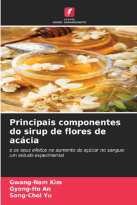 Principais componentes do sirup de flores de acácia