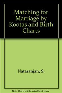 Matching for Marriage by Kootas and Birth Charts