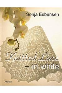 Knitted Lace - In White