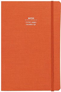 Nava Everything Pocket Notebook, Orange