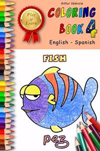 Play & Learn Coloring Book 4