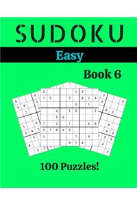 Sudoku Easy Book 6