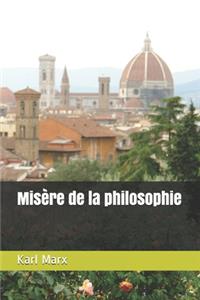 Misère de la philosophie