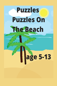 Puzzles Puzzles On The Beach age 5-13