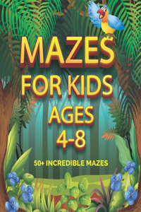 Mazes For Kids Ages 4-8