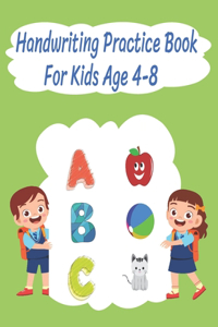 Handwriting practice books for kids age 4-8