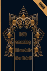 100 amazing mandala for adults