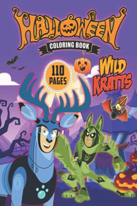 Wild Kratts Halloween Coloring Book
