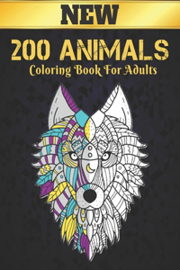 Animals New Coloring Book For Adults