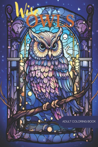 Wise Owls Coloring Book