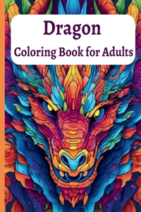 Dragon Coloring Book for Adults