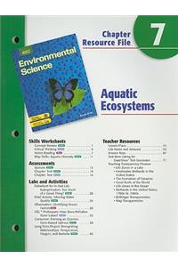 Holt Environmental Science Chapter 7 Resource File: Aquatic Ecosystems