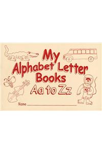 My Alphabet Letter Bks AA-ZZ Stdnt Wkbk