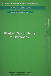 Brady Digital Library for Paramedic -- Access Card (12 Month Access)