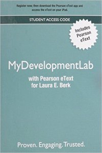 New Mydevlab Without Pearson Etext-- Access Card -- For Development Through the Lifespan