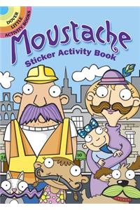 Moustache Sticker Activity Book