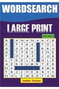 Word Search Large Print - Volume 2