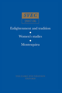 Enlightenment and tradition; Women's studies; Montesquieu