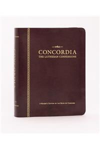 Concordia: The Lutheran Confessions-A Reader's Edition of the Book of Concord - 2nd Ed Genuine Leath
