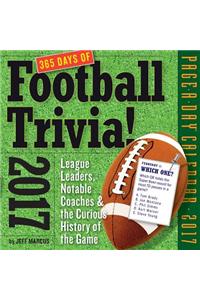 365 Days of Football Trivia! Page-A-Day Calendar 2017