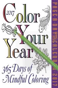 Color Your Year 2017 Calendar
